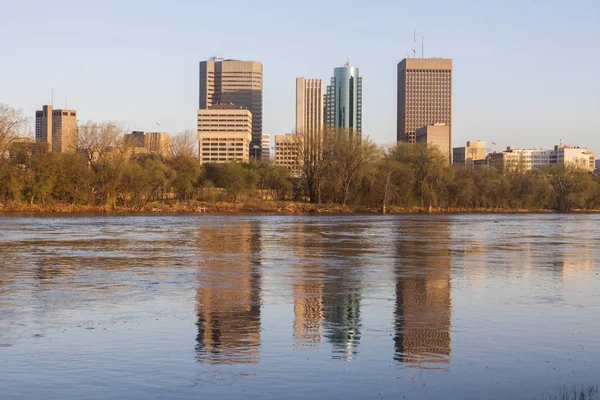 Panoramę miasta Winnipeg — Zdjęcie stockowe