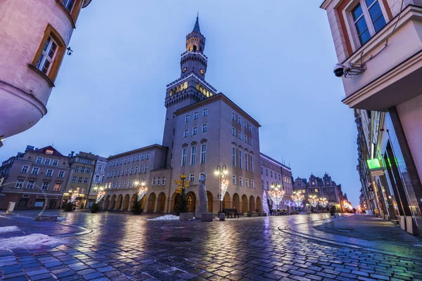 Câmara Municipal em Opole — Fotografia de Stock