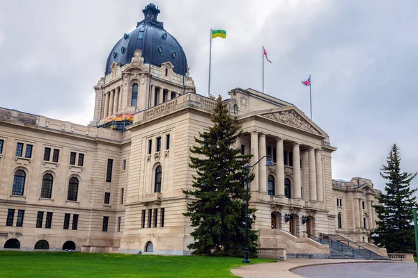 Saskatchewan lagstiftande byggnad i Regina — Stockfoto