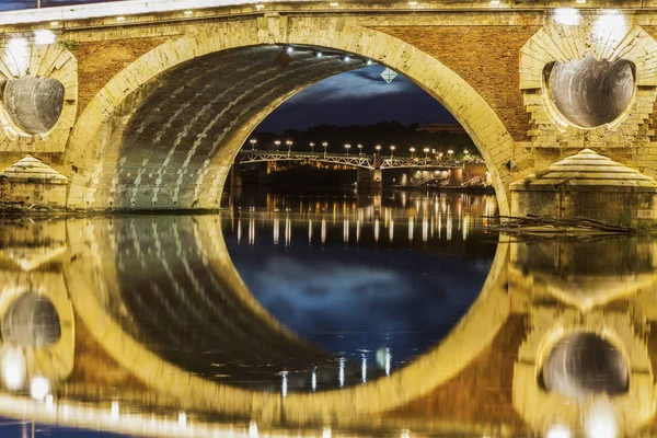 Pont-Neuf v Toulouse — Stock fotografie