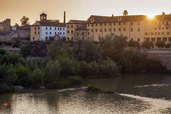 Panorama de Cordoue avec la rivière Guadalquivir. Cordoue, Andalousie , — Photo