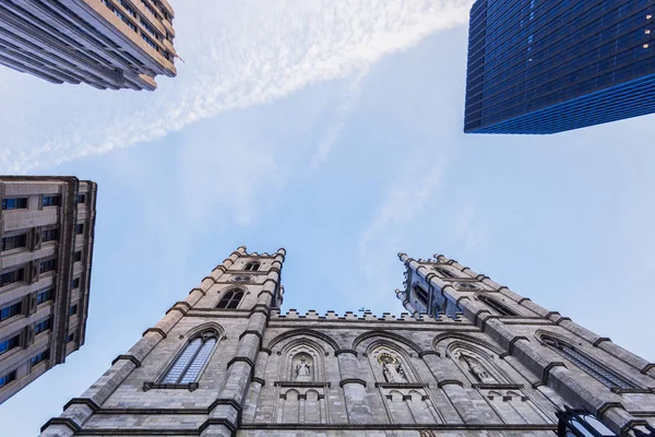 몬트리올 노트르담 성당 — 스톡 사진