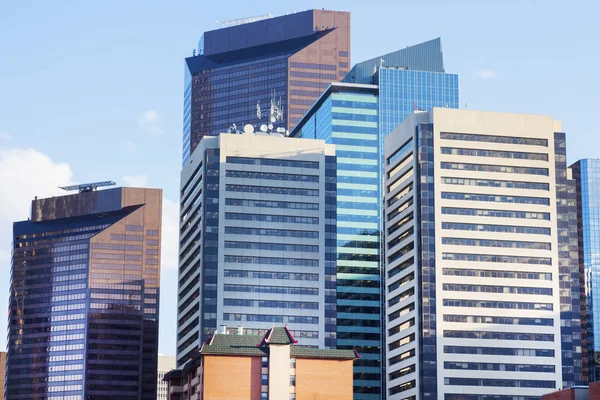 Calgary - panorama města — Stock fotografie