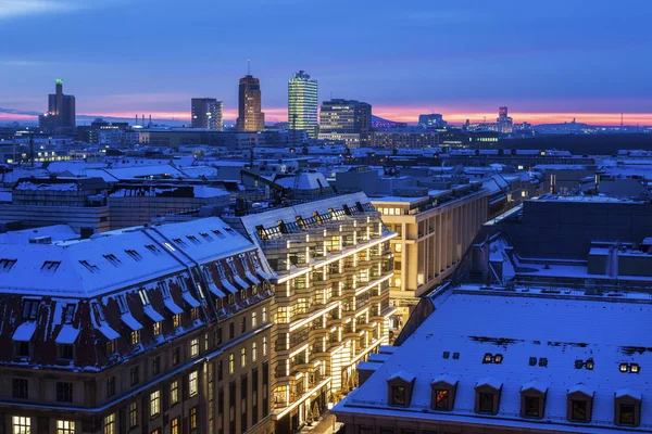 Воздушная панорама Берлина — стоковое фото