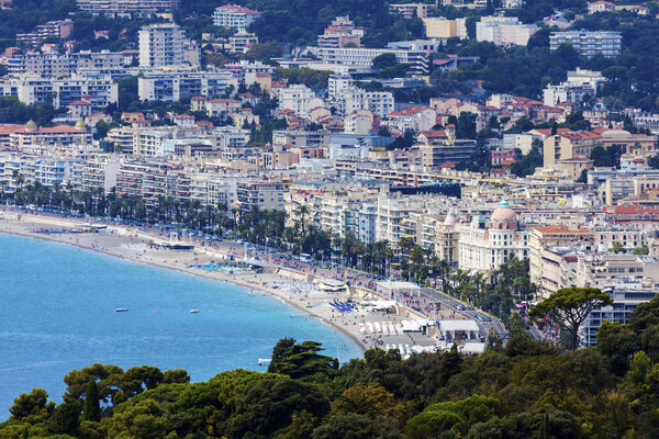 Красивая панорама с горы Борон
