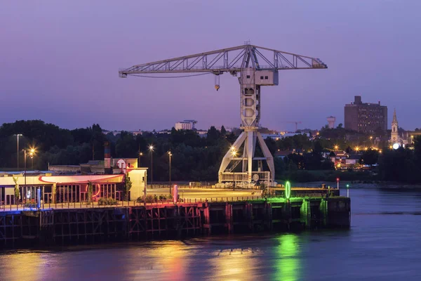 Titan crane in Nantes — Stock Photo, Image