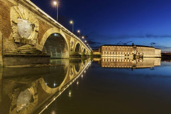 Pont Neuf v Toulouse — Stock fotografie