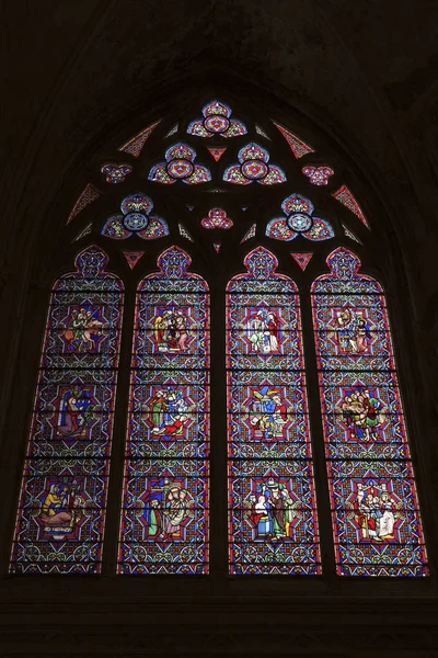 Собор Нотр Дам Bayeux — стокове фото