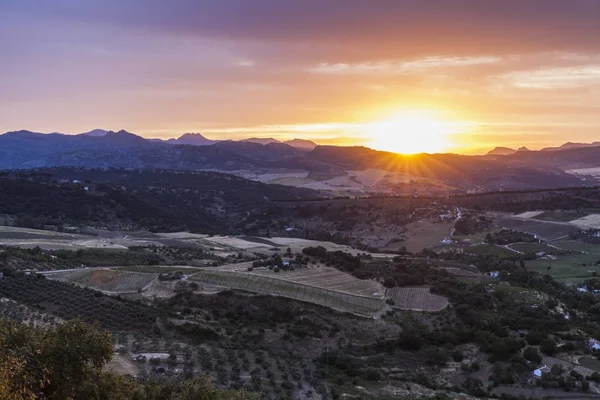 Landscape of Ronda area — Stock Photo, Image