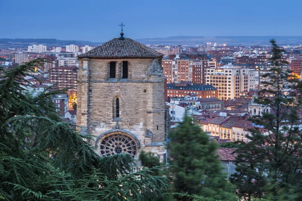 Iglesia de San Esteban en Burgos — Foto de Stock