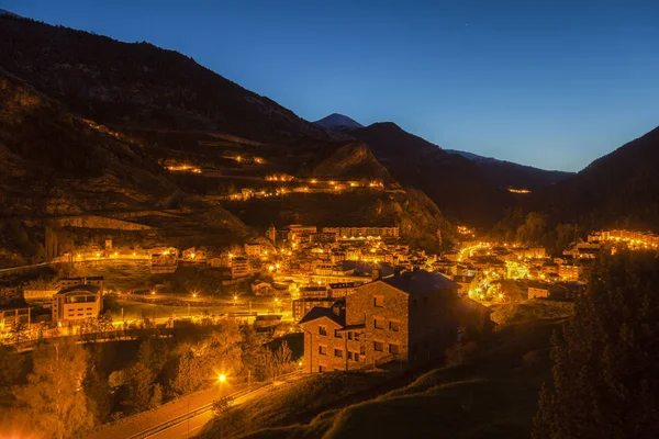 Panorama van Canillo — Stockfoto