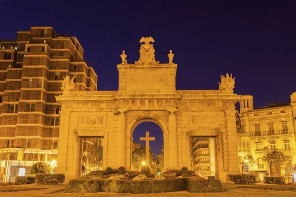 Puerta de la Mar in Valencia — Stock Photo, Image