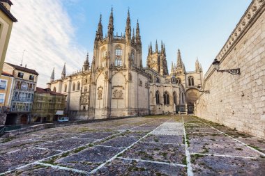 Burgos Katedrali Plaza de San üzerinde