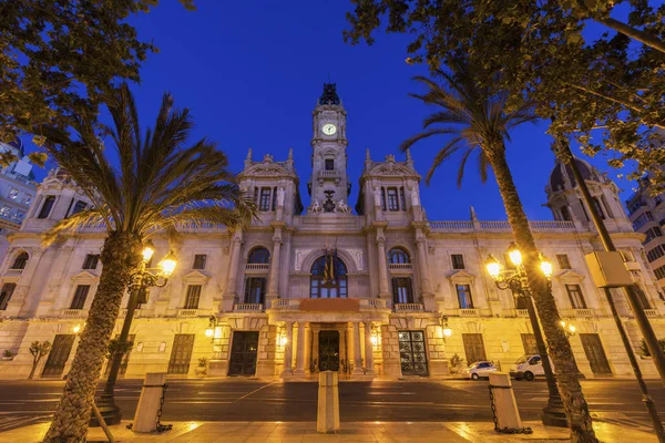 Mairie de Valence sur la Plaza del Ayuntamiento à Valence — Photo