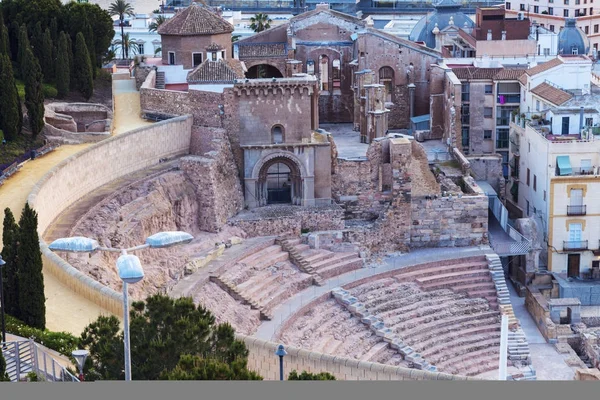 Théâtre romain à Carthagène — Photo