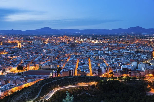 Panorama of Alicante — Stock Photo, Image