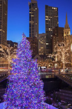 Chicago'da Sunni Noel ağacı