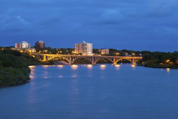 Brug in Saskatoon (Engels) — Stockfoto