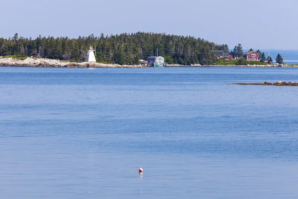 Indischer hafen leuchtturm in nova scotia — Stockfoto