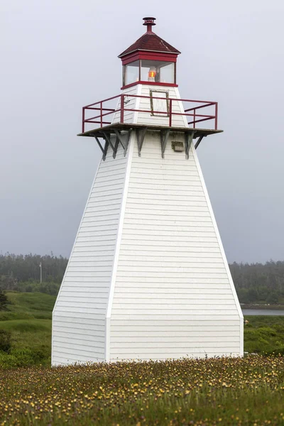 Frans Point Lighthouse in Nova Scotia — Stockfoto