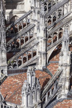 Saint Andre Katedrali Bordeaux şehrinde yer Pey Berland üzerinde 