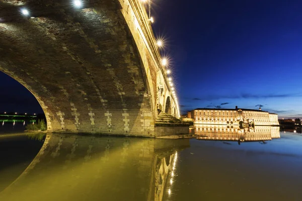 Pont-Neuf v Toulouse — Stock fotografie