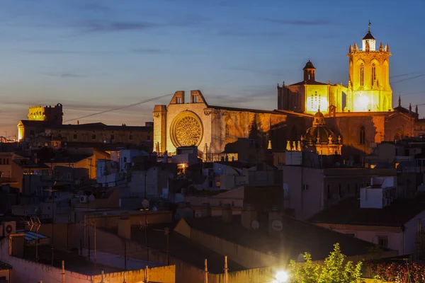 Katedra w Tarragonie Santa Maria — Zdjęcie stockowe