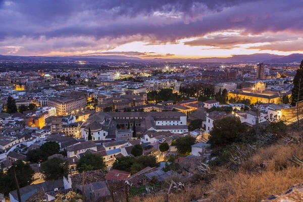 Panorama de Granada — Fotografia de Stock