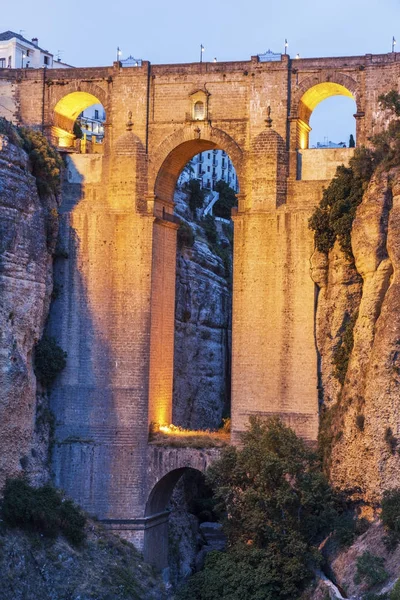 Gorge de Puente Nuevo et El Tajo à Ronda — Photo