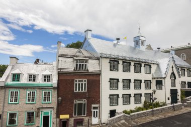 Bir Québec eski mimari 