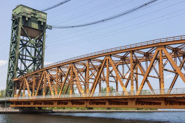 Міст через затоку Burlington — стокове фото