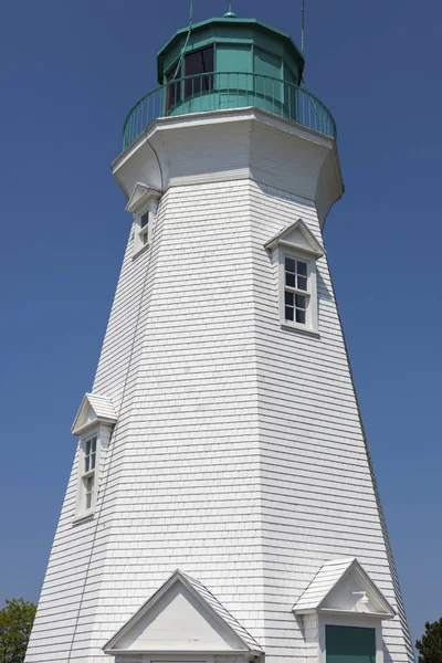 Port Dalhousie Range Rear Lighthouse by Lake Ontario — Stock Photo, Image