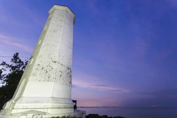 Presqu'ile Point Lighthouse by Lake Ontario — Stock Photo, Image