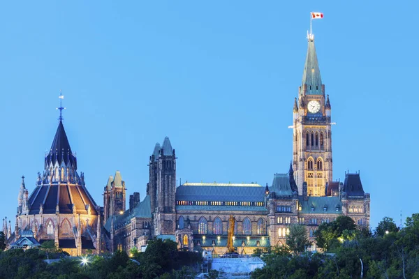 Parliament Hill en Ottawa — Foto de Stock