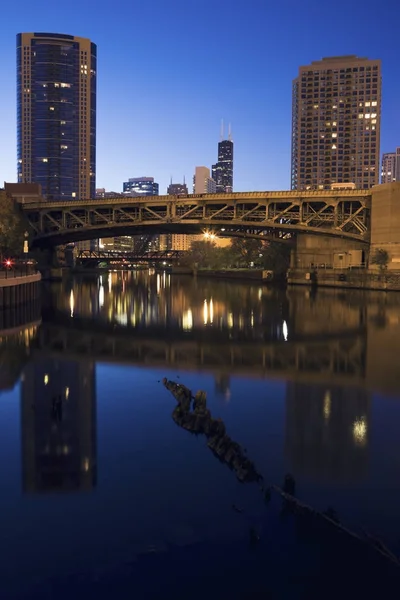 Chicago River — Stock Photo, Image