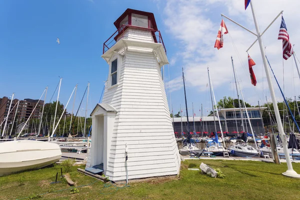 Faro di Oakville vicino al lago Ontario — Foto Stock