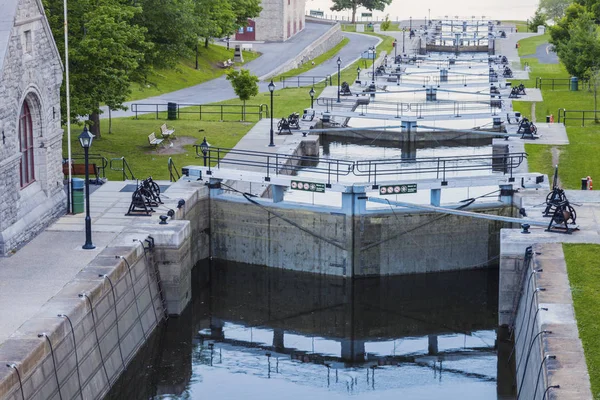 Rideau kanal in ottawa — Stockfoto