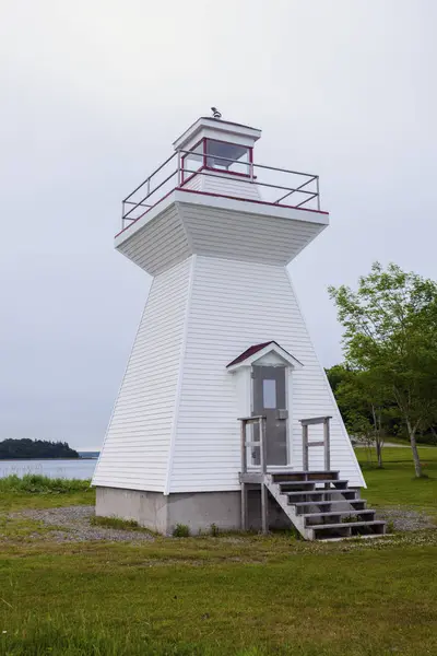 Grandique Point farol na Nova Escócia — Fotografia de Stock