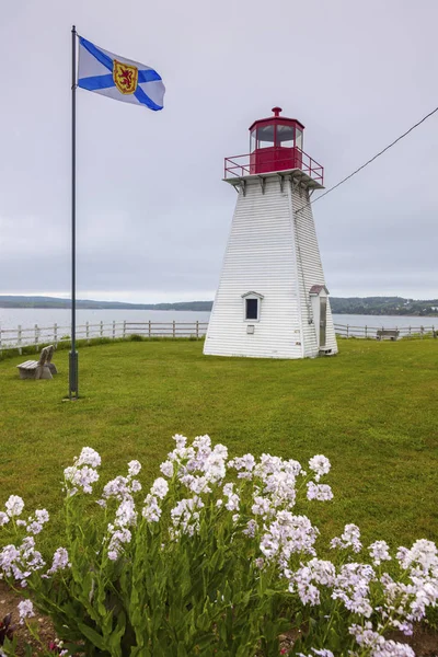 Jerome Point Lighthouse in Nova Scotia — Stock Photo, Image