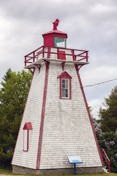 Faro di Manitowaning sull'isola di Manitoulin — Foto Stock