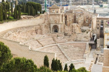 Roma Tiyatrosu içinde Cartagena