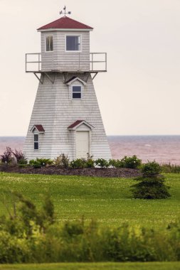 Prince Edward Island Summerside dış aralığı arka deniz feneri