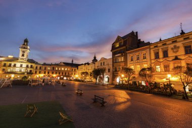 Main Square of Cieszyn clipart