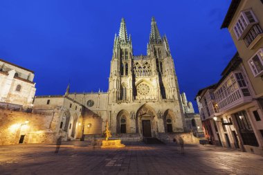 Burgos Katedrali Plaza de San üzerinde