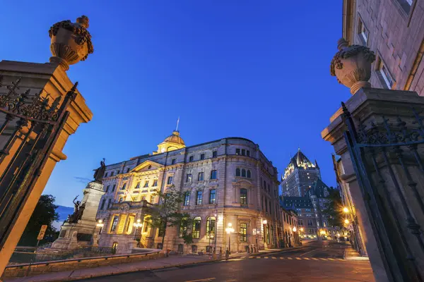 Gamla arkitekturen i Quebec City — Stockfoto