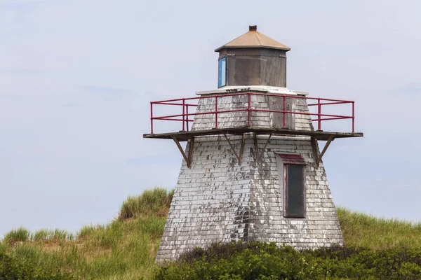 St Peters haven vuurtoren op Prince Edward Island — Stockfoto