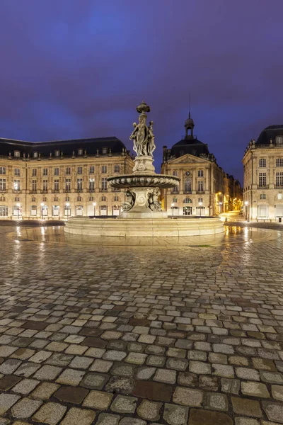 Place de la Bourse a Bordeaux — Foto Stock