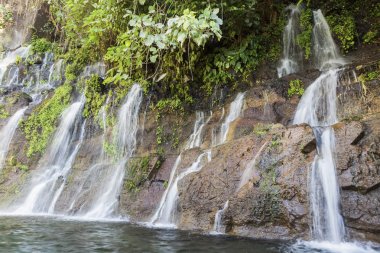 Seven Waterfalls. Juayua, Sonsonate, El Salvador. clipart