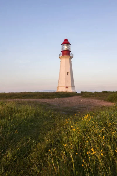 Tiefpunkt Leuchtturm Nova Scotia Nova Scotia Kanada — Stockfoto