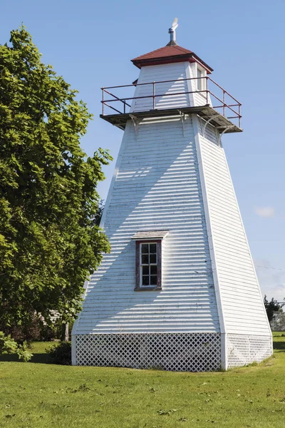 Wrights の範囲背面プリンスエド ワード島の灯台です カナダ プリンスエド ワード島 — ストック写真